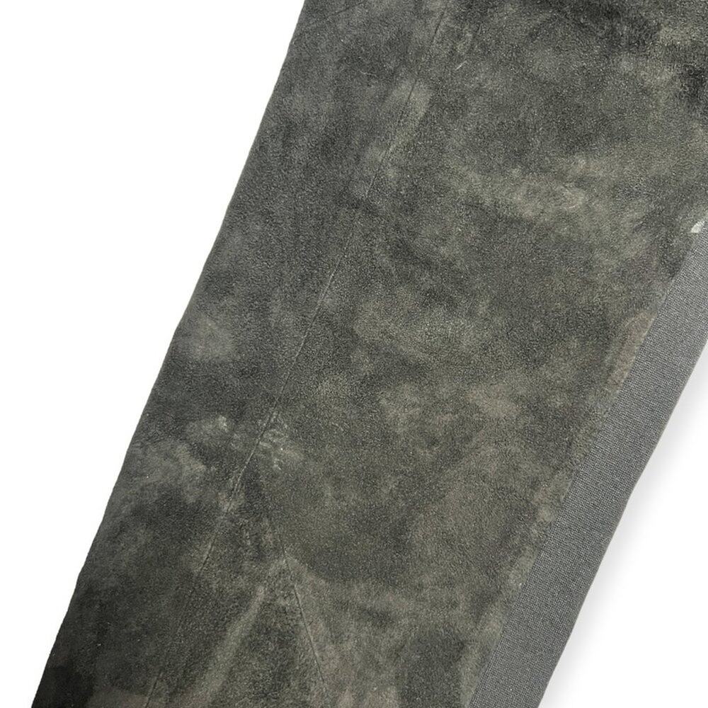Lafayette 148 Suede Front Stretch Skinny Pant SIZE S Black Ponte Back Legging - Picture 7 of 11